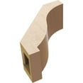 thumbnail image 6 of Ekena Millwork 5"W x 10"D x 10"H Baker Rough Cedar Woodgrain TimberThane Knee Brace, Primed, 6 of 6