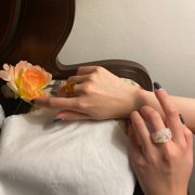 Chunky Geo Resin Ring