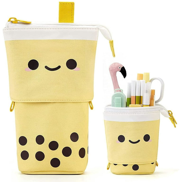 Cute Simple Waffle Pencil Case Small Portable Cosmetic - Temu