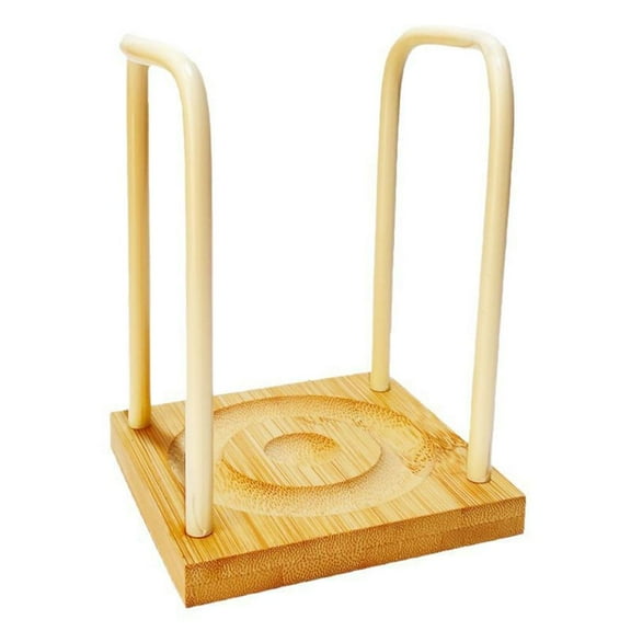 AOOOWER Sturdy Wood Cup Holder Rack Portable Accessory for Efficient Cabinet Organization and Neat and Tidying Space Saving