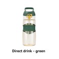 thumbnail image 3 of Yuarrent Botella de agua portátil Color sólido reemplazo a prueba de fugas inodoro Unisex adultos niños hogar Oficina frasco Drinkware Teteras Verde Yuarrent HA080500-02, 3 of 6