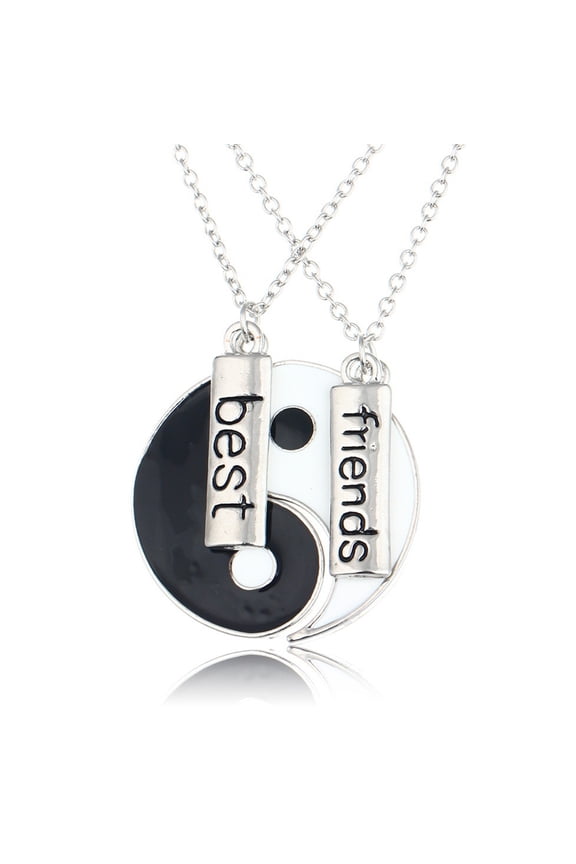 Silhouette Chart Pendant Necklace Women Men Valentine's Day