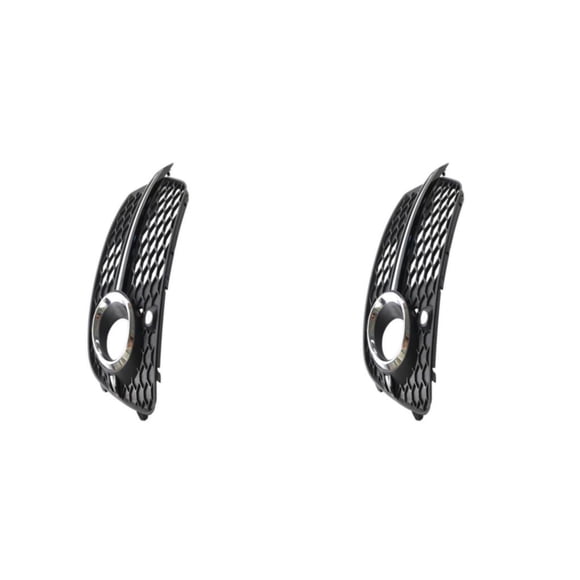 Speravity Front Fog Light Grill Grille Fog Grill Light Fit Lamp for Q5 ACC Bien 2piezas