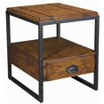 thumbnail image 2 of Hammary Baja Rectangular Drawer End Table in Vintage Umber, 2 of 2