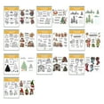 thumbnail image 4 of Lindos Troqueles Corte Sellos Juego Metal 2024 Bricolaje Navidad para Festivales Álbumes Recortes, 4 of 9