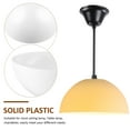 thumbnail image 2 of Tineasur Bowl Shape Lampshade White Plastic 4Pcs 9.82X4.91in, 2 of 4