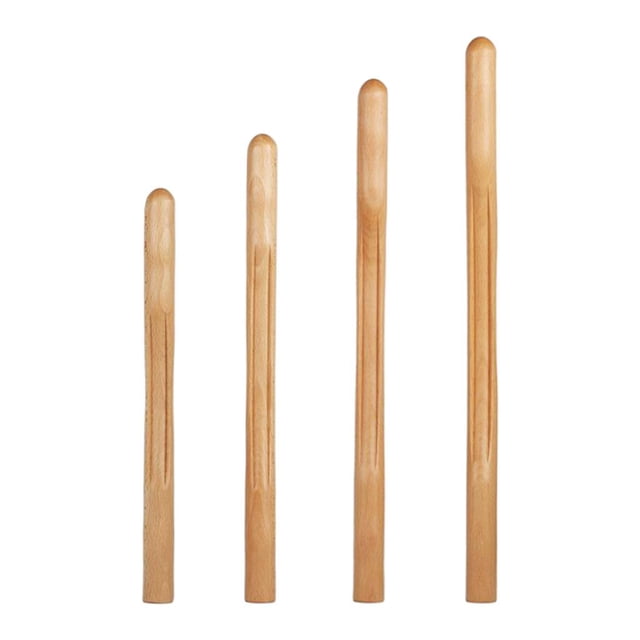 TISHITA Massage Stick Gua Sha Tool, Wood Guasha Scraping, Body Muscle Scraper, Effective 4 Pcs