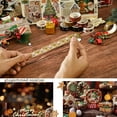 thumbnail image 7 of 6-Roll Christmas Washi Tape Set with Festive Patterns for Holiday Crafts and Gift Wrapping, 7 of 7