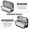 thumbnail image 6 of ALAZA Spiral Starry Sky Pencil Case Pen Pouch Bag Large Capacity Organizer, 6 of 8
