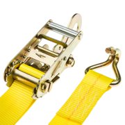2-Pack Auto Hauler 16in Tire Wheel Bonnet Cam Adjustable Tie-Down Strap
