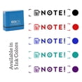 thumbnail image 7 of Printtoo Note Self Inking Rubber Stamp Pre-Inked Office Stamp- Home Office Business Stationery, Purple- 42 x 9 mm, 7 of 7