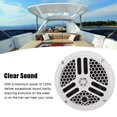 thumbnail image 3 of Altavoz Marino de 6.5 Pulgadas, Altavoz Marino de Sonido Transparente Protectario UV DC12V Para Yates, 3 of 7