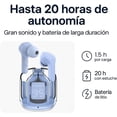 thumbnail image 2 of Audífonos Inalámbricos | 5 pz. | Azul claro | Z9 | Bluetooth | Cancelación de Ruido | Estuche de Carga 25 h | Micrófono Integrado IPX4 | Viajes, Ejercicio, Relajación | Música en todo momento, 2 of 10