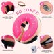 thumbnail image 5 of Collar de cono para perro, collar de cono suave para perros después de la cirugía para perros grandes, medianos y pequeños, collar inflable para mascotas, recuperación protectora, collar de rosqu, 5 of 5
