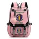 thumbnail image 3 of Miércoles Addams Mochila Adolescentes Niñas Niño Mochila Para Portátil Estudiante Hombro Mochila Escolar Mochila Fa, 3 of 4