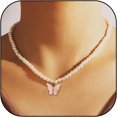 thumbnail image 1 of HAHDAXIA Collier de Perles pour Femmes Collier de Perles Superposé Or Collier de Perles à Brins Multiples, 1 of 7