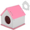 thumbnail image 3 of Cabaña viva para hámster, casa divertida de madera para hámster, cabaña para hámster, casas para hámster para mascotas, grado profesional Jadeshay A, 3 of 8