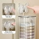 thumbnail image 5 of Suction Cup Underwear Storage Box With Lid Wall Mounted Underwear Organiser Large Capacity Drawer Put Socks Storage Basket, 5 of 6