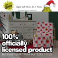 thumbnail image 5 of Grinch Checkered Holiday Christmas Bedding Super Soft Silk Touch Throw, 40 In X, 5 of 5