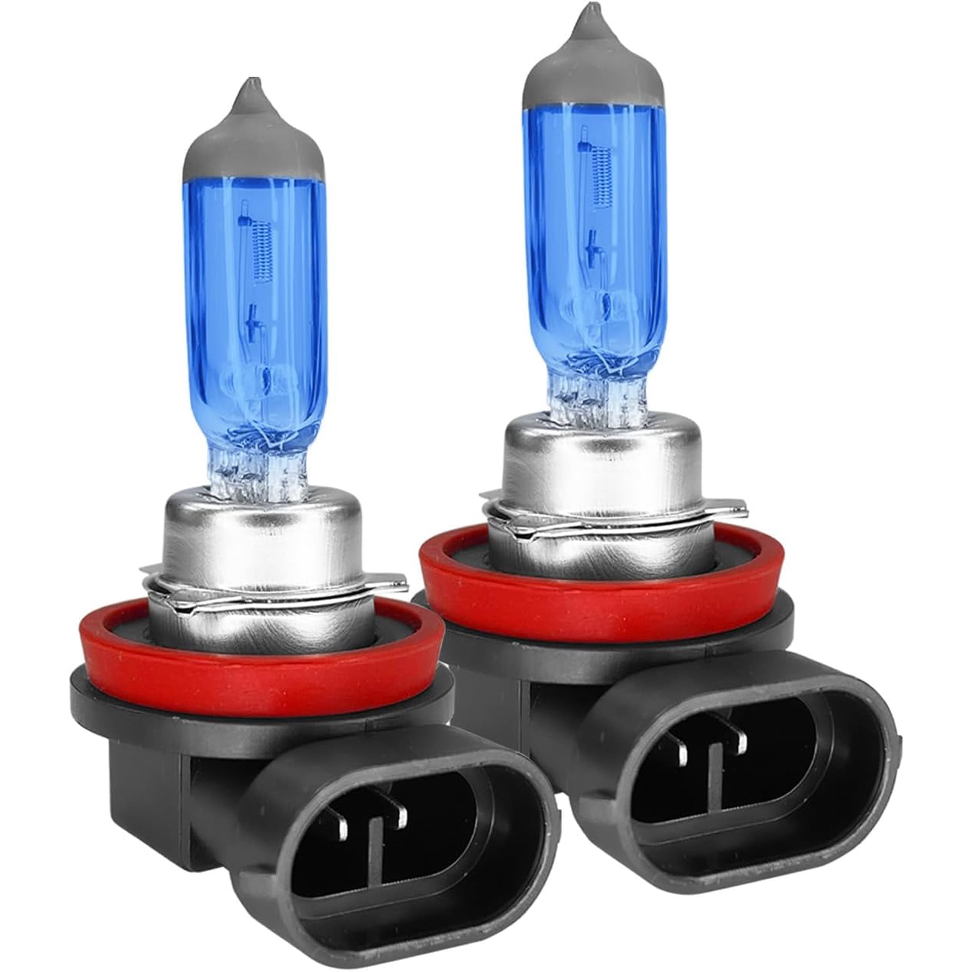 Ampoules H7 Xénon 100W 6000K - Lot De 2 Phares Ultra Puissants Blanc Froid Effet LED Pour Voiture, Haute Luminosité 300% Plus Claire !