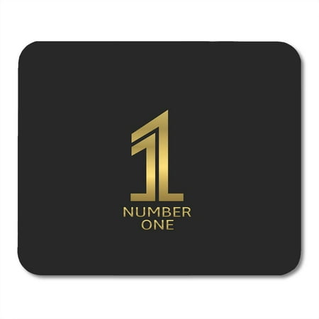 KDAGR Gold Award Number One Best Champion Emblem First Place Golden Mousepad Mouse Pad Mouse Mat 9x10 (Best Place For Brake Pads)