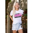 thumbnail image 3 of Lean Mean Cancer Fighting Machine BCA Women's Graphic T Shirt Tees Brisco Brands X, 3 of 5