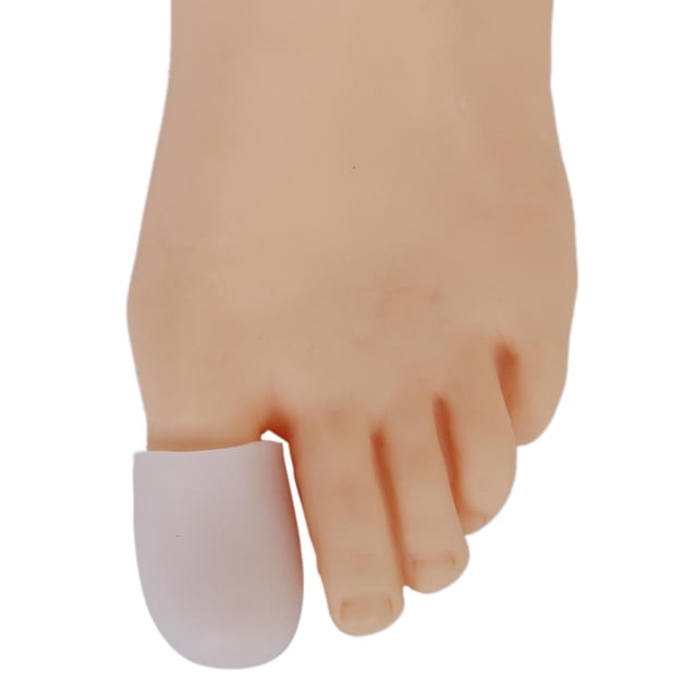 2 Pares De Gel De Silicona Suave Con Puntera Grande Macarena Protector De Puntera