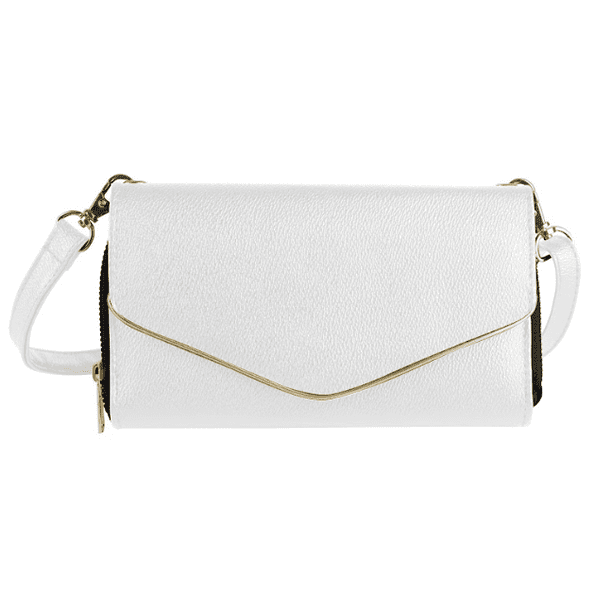 Bolso Cruzado de mujer | Bandolera tipo Crossbody con Strap Desmontable y Ajustable | Bolsa Pequeña con Correa | Bolso de Hombro con Cierre Magnético Sakura (Tegami 手紙)