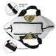thumbnail image 4 of Balery Pineapple With Black Glasses Bolsa Tote Estilo Estético con Cremalleras, Bolsa de Hombro, Bolsa de Compras Grande y Plegable, 4 of 8