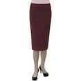 thumbnail image 6 of Women's Stretch Plush Corduroy Pencil Skirt, 6 of 10