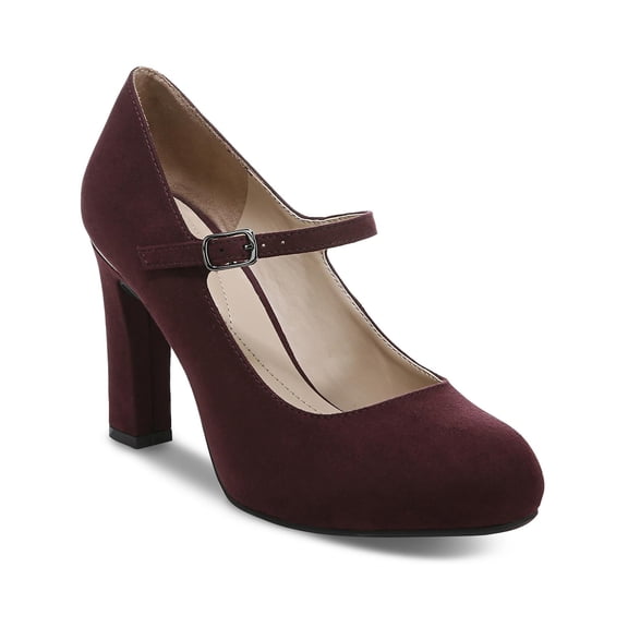 Alfani Womens Tresta Faux Suede Evening Mary Jane Heels
