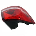 thumbnail image 4 of For Dodge Journey 2009-2020 Tail Light Driver Side | Outer | LED | Clear & Red Lens | Chrome | CAPA Certified | Replacement For CH2804105 | 68078465AD, 68078465AB, 68078465AC, 4 of 6