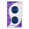 Le Bouton "2-hole 7/8"" Pearlized Navy Btn"