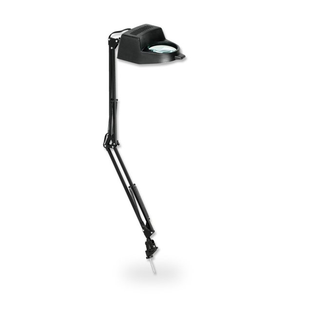 Xtricity Desk Lamp Magnifier Swing Arm Clip 60W Black