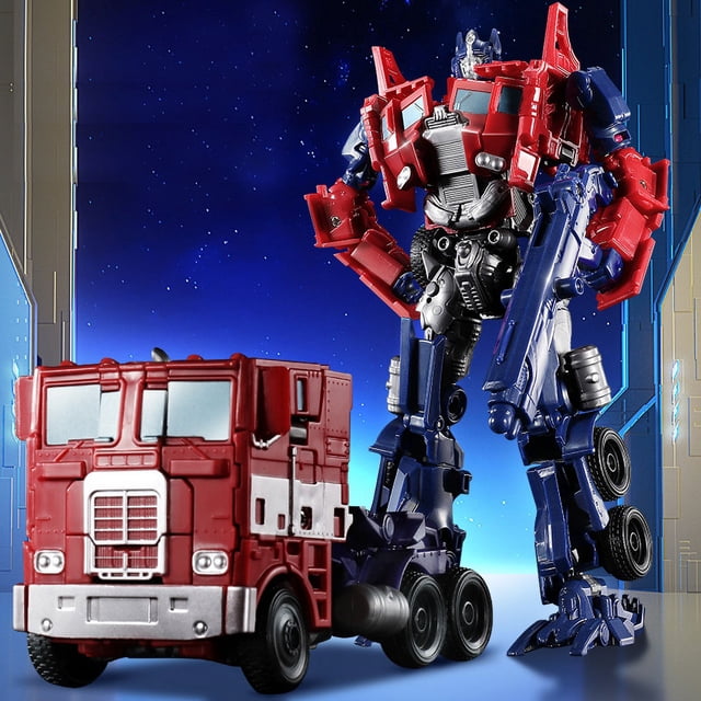 Transformation Toys for Boys Anime Robot Car Action Figure Plastic ABS Cool Movie Robot Car Aircraft Engineering Model Toy Gift