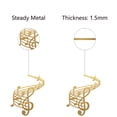 thumbnail image 3 of Music Notes Wall Art Metal Vintage Treble Clef Wall Decor Wall Signs Hanging Sculpture, 3 of 7