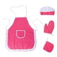 thumbnail image 1 of Juego de Cocina Yotijar Juguetes con Delantal y Sombrero Accesorios para Niñas, 1 of 6