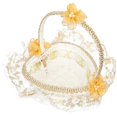 thumbnail image 5 of Heart-Shaped Wedding Flower Petal Basket For Young Girls Romantic Atmosphere 1Set, 5 of 5