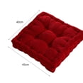 thumbnail image 5 of BAETEUY Cushion Pillow Thick Soft 40x40cm Chair Seat Room Tatami Mat for Home Decoration, 5 of 8