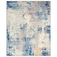 thumbnail image 6 of Moynesa 8'x10' Area Rug for Living Room Machine Washable Rugs Modern Abstract Low Pile Soft Mat Large Indoor Non-Slip Accent Carpet for Dining Room Table Apartment,Blue, 6 of 9