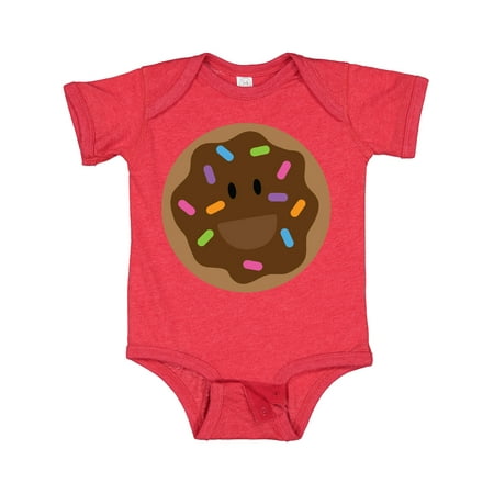 

Inktastic Chocolate Doughnut Gift Baby Boy or Baby Girl Bodysuit