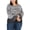 Grey - black, variant on Style & Co. Womens Boxy Colorblock Pullover Sweater, Grey, Plus Size, 2X