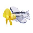 thumbnail image 4 of Luz eólica para vehículo, luz para bicicleta, luz brillante para avión, fácil de instalar Amarillo, 4 of 9