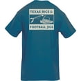 thumbnail image 2 of Flying Fisherman T1721BXXL Rigs and Jigs T-Shirt, Cool Blue, XX-Large, 2 of 3