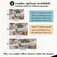 thumbnail image 3 of Kitchen Rugs Sets of 3 Non Slip Washable Kitchen Mats for Floor, Waterproof Kitchen Runner Rug, Floor Mat Carpet for Entryway, Laundry, Sink, Hallway, Bathroom, 3 of 12