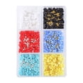 thumbnail image 1 of Adornos florales 3D para uñas acrílicas 6 rejillas Flores 3D para uñas Strass Blanco Rosa Azul Cereza Suministros acrílicos con perlas Manicura DIY Decoraciones para uñas, 1 of 8