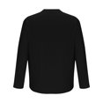 thumbnail image 5 of Fashion Fall Shirts for Mens Plus Size Casual V-neck Sleeve Pullover Breathable Shirt Blouse Tops, 5 of 6