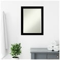 thumbnail image 3 of Amanti Art Brushed Black Beveled Bathroom Wall Mirror, 3 of 10