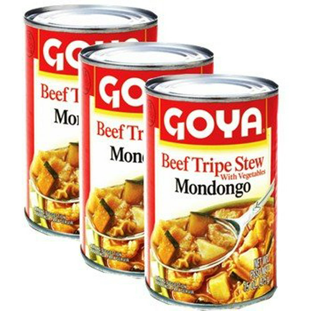 Goya Beef Tripe Stew Mondongo 15 oz Pack of 3