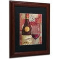 thumbnail image 2 of Trademark Fine Art "Vin Abstract I" Canvas Art by Lisa Audit, Black Matte, Wood Frame, 2 of 4
